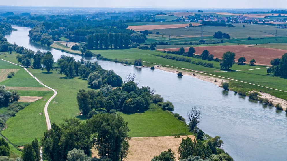 Der Donaulimes · Die nasse Grenze des Römischen Reichs / Das Römerkastell Abusina an der Donau. | Bildquelle: picture alliance/dpa | Armin Weigel