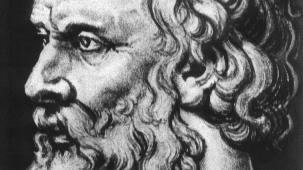 Der Philosoph Platon | Bildquelle: picture-alliance/dpa