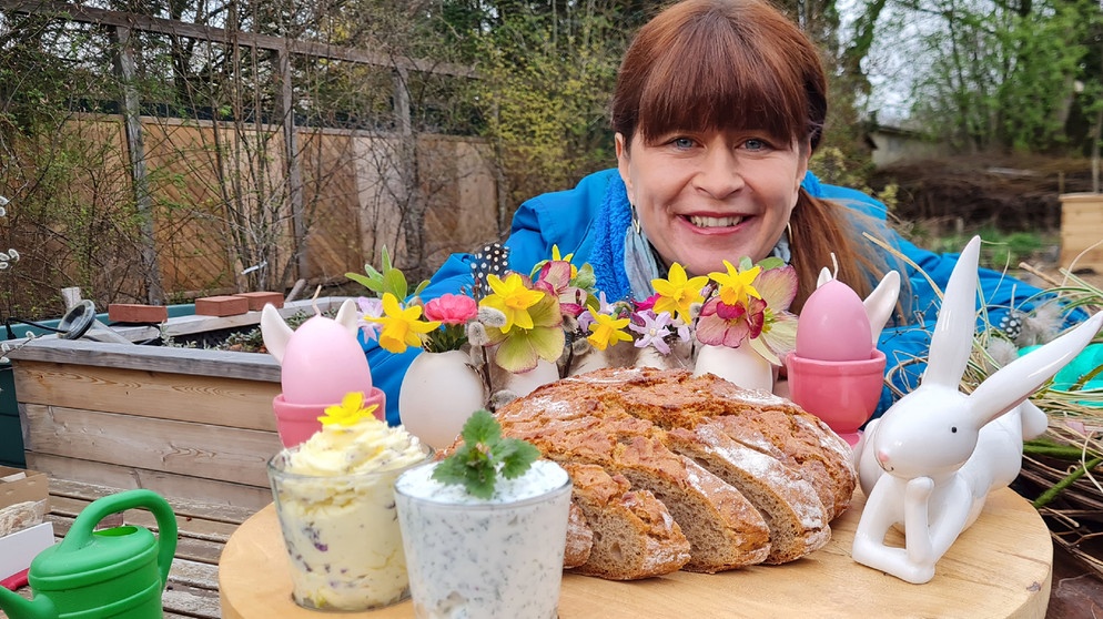 Deko fürs Osterfrühstück im Querbeet-Garten mit Sabrina Nitsche | Bildquelle: Tobias Bode