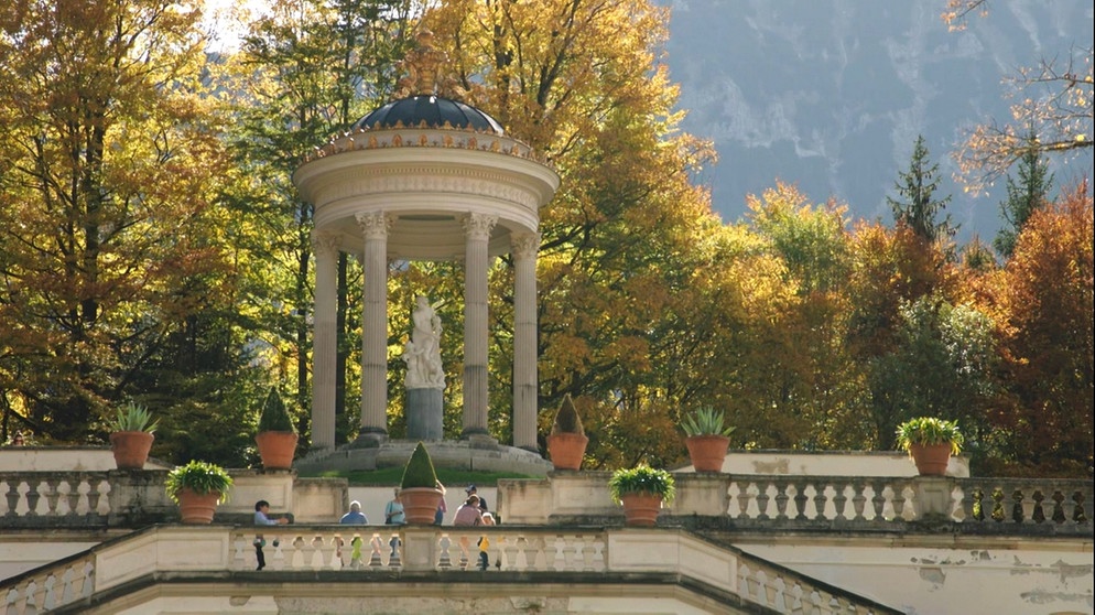 Schlosspark Linderhof: Kübelpflanzen einwintern | Bildquelle: BR