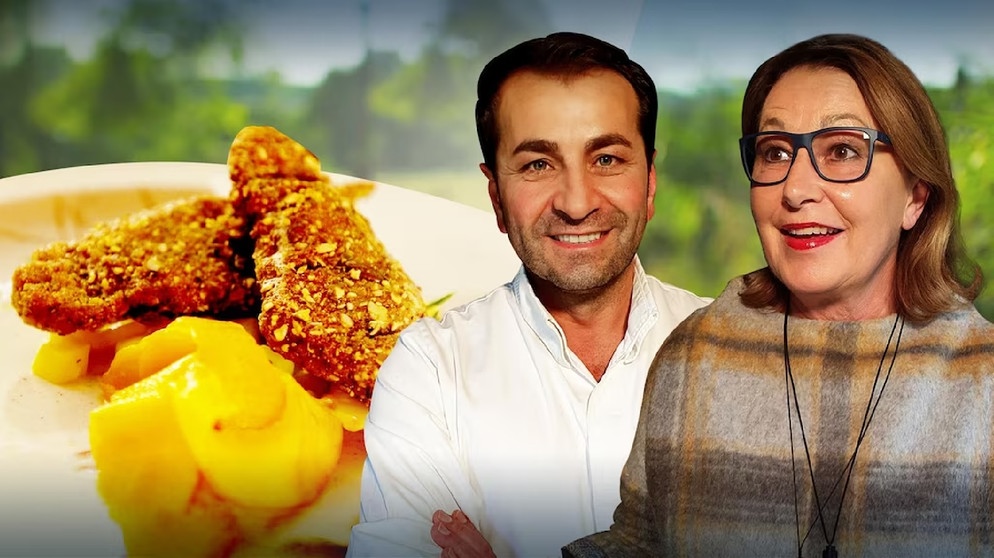 Rehschnitzel in Kürbiskernpanade mit süß-saurem Hokkaido von Ali Güngörmüs | Bildquelle: BR / HR