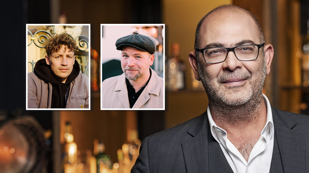 Zu Gast bei Ringlstetter sind Tim Bendzko und Thomas Stipsits. | Bildquelle: BR, Andre Josselin, Ingo Petramer, Montage: BR