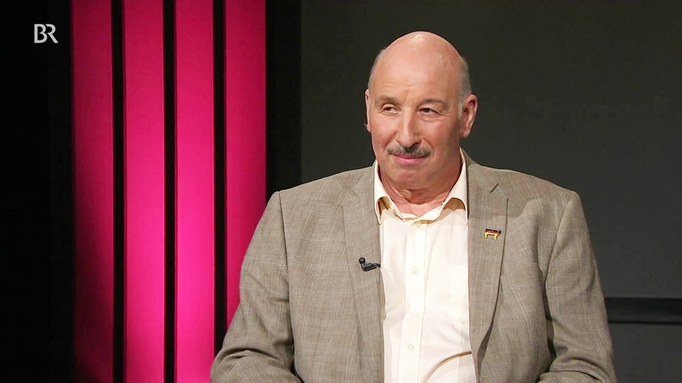 Romuald Schaber zu Gast im alpha-Forum | Bildquelle: dpa-Bildfunk