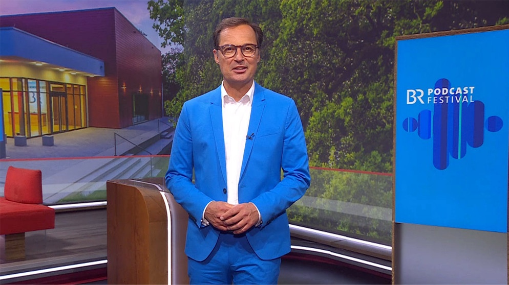 Moderator Rüdiger Baumann | Bildquelle: BR