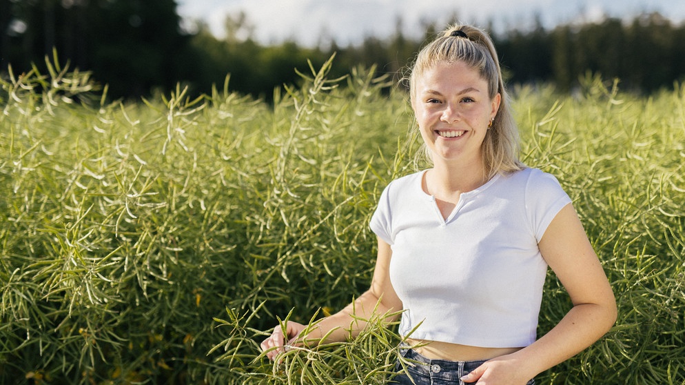 Anna-Maria Stürzer aus Oberbayern. | Bildquelle: BR/megaherz GmbH/Hans-Florian Hopfner
