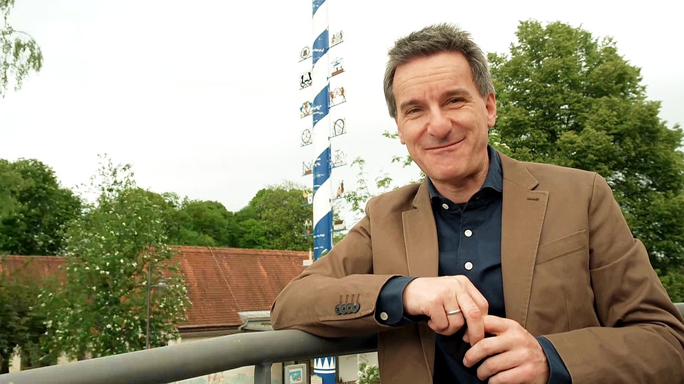 Florian Schrei, Moderator der Sendung Zwischen Spessart und Karwendel im BR Fernsehen | Bildquelle: Bayerischer Rundfunk 2024