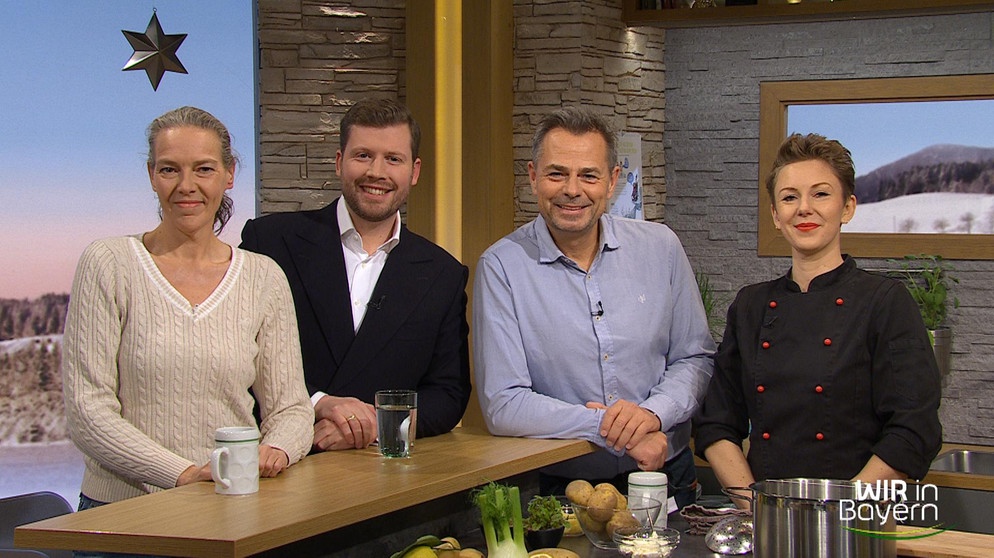 Sonja Meiburg, Clemens Graf von Hoyos, Michael Sporer und Franzisca Jacobs-Plötz  | Bildquelle: BR