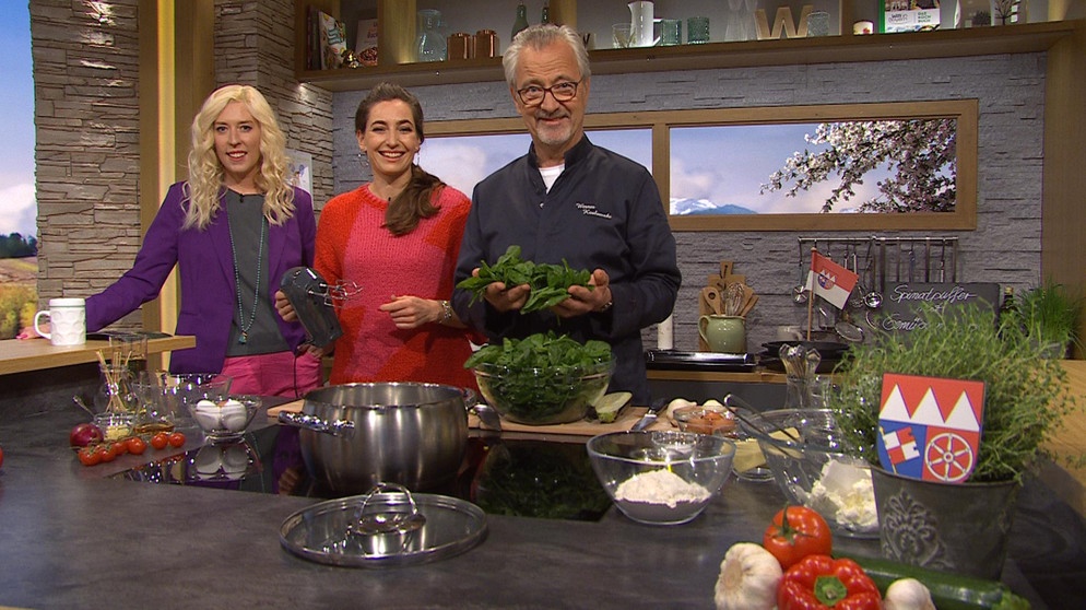 Kimberly Hagen, Andrea Lauterbach und Werner Koslowski | Bildquelle: BR