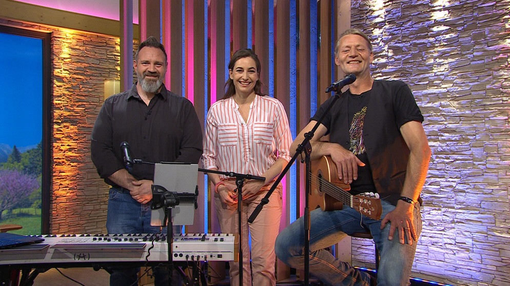 Sepp Hasslinger, Andrea Lauterbach und Christian Maier | Bildquelle: BR
