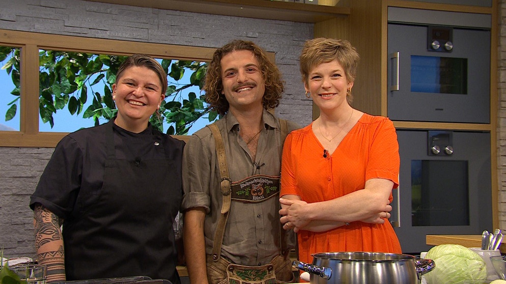 Diana Burkel, Michael Aigner und Sandra Bouscarrut | Bildquelle: BR
