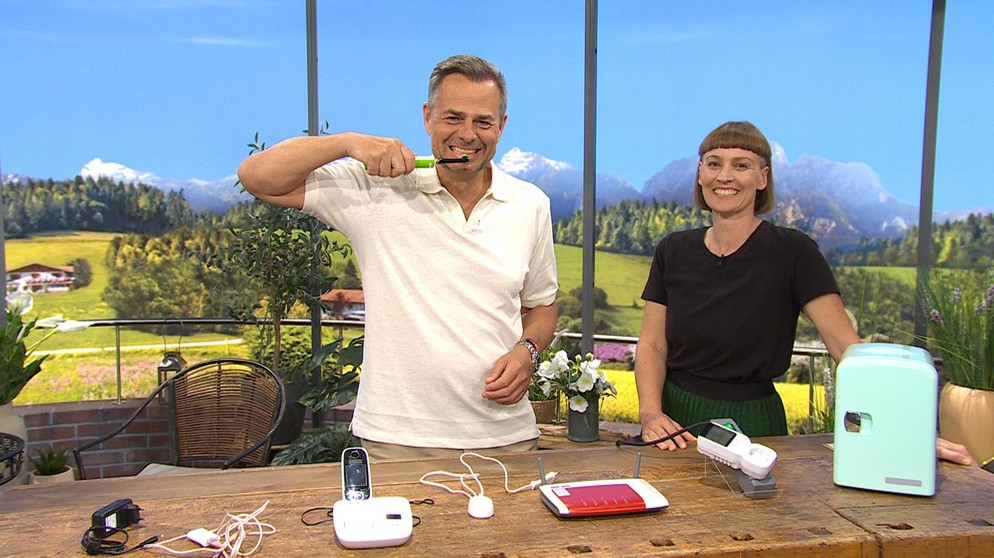Michael Sporer und Dr. Alexandra Achenbach | Bildquelle: BR