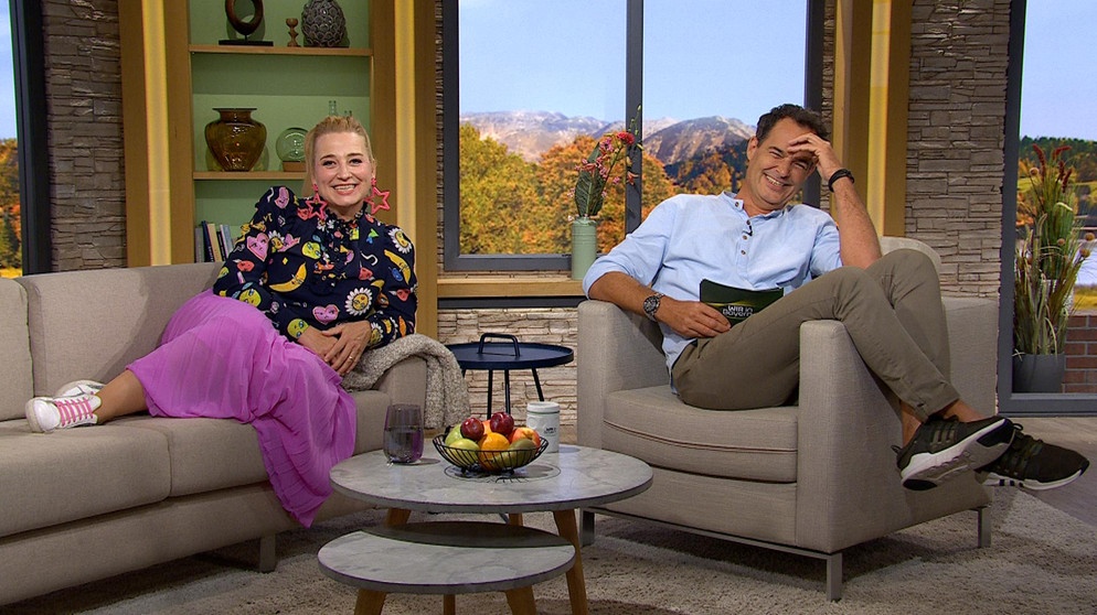 Constanze Lindner und Dominik Pöll. | Bildquelle: BR