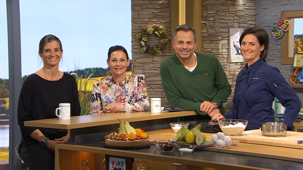 Birgit Salewski, Marlies Bernreuther, Michael Sporer und Franziska Schweiger | Bildquelle: BR