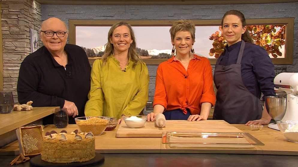 Andreas Modery, Birgit Lutz, Sandra Bouscarrut, Carola Deichl | Bildquelle: BR