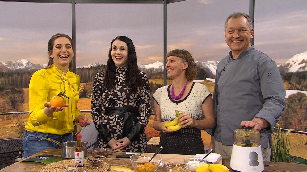 Andrea Lauterbach, Anita Eichhorn, Dr. Alexandra Achenbach und Alfred Fahr | Bildquelle: BR