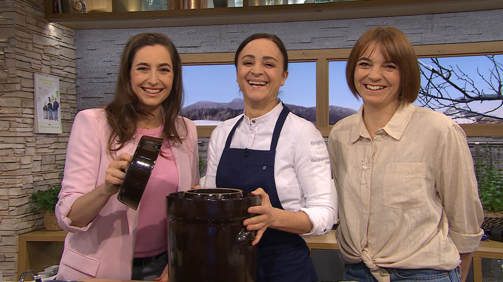 Andrea Lauterbach, Brigitte Berghammer-Hunger und Sabine Abel. | Bildquelle: BR
