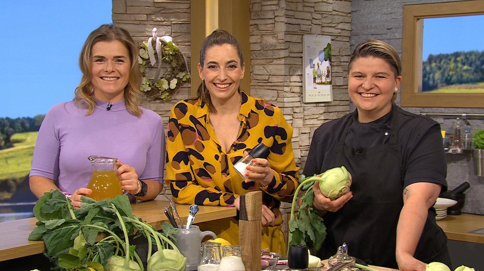 Kaddi Kestler, Andrea Lauterbach und Diana Burkel | Bildquelle: Wir in Bayern