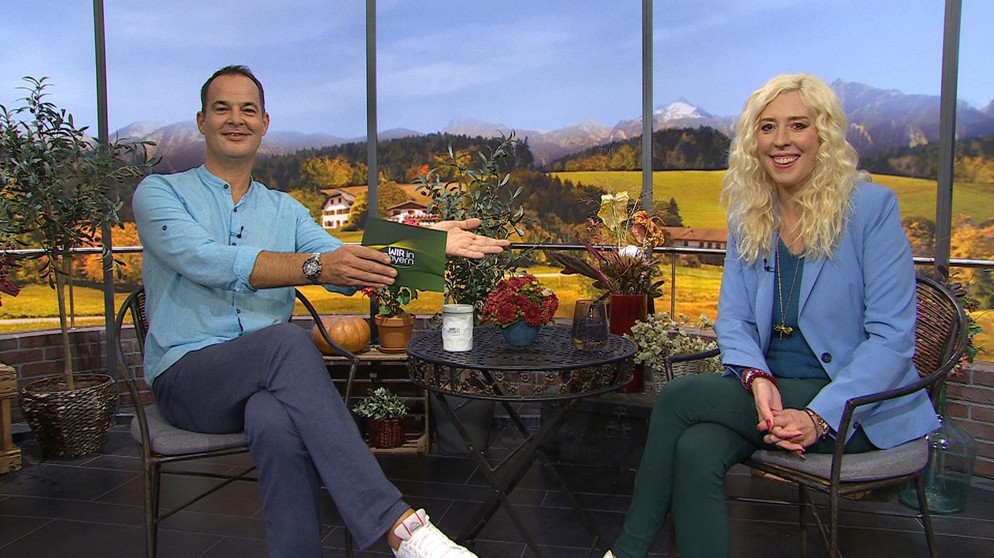 Sendung vom 17.10.2024: Dominik Pöll und Kimberly Hagen  | Bildquelle: BR