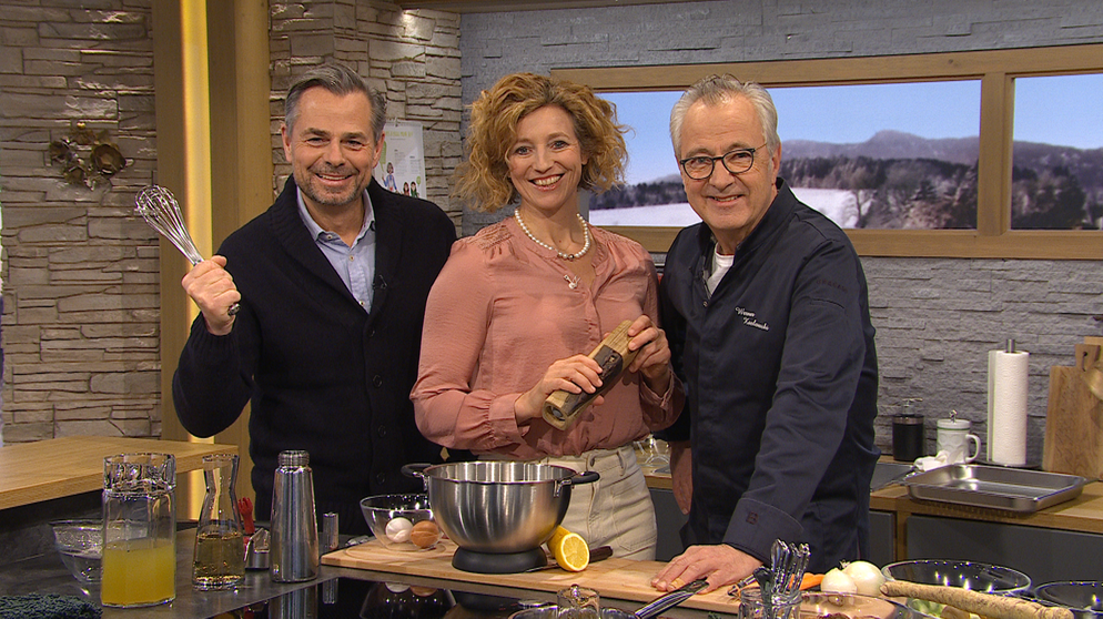 Sendung vom 24.01.2025: Michael Sporer, Nina Schlesener, Werner Koslowski  | Bildquelle: BR