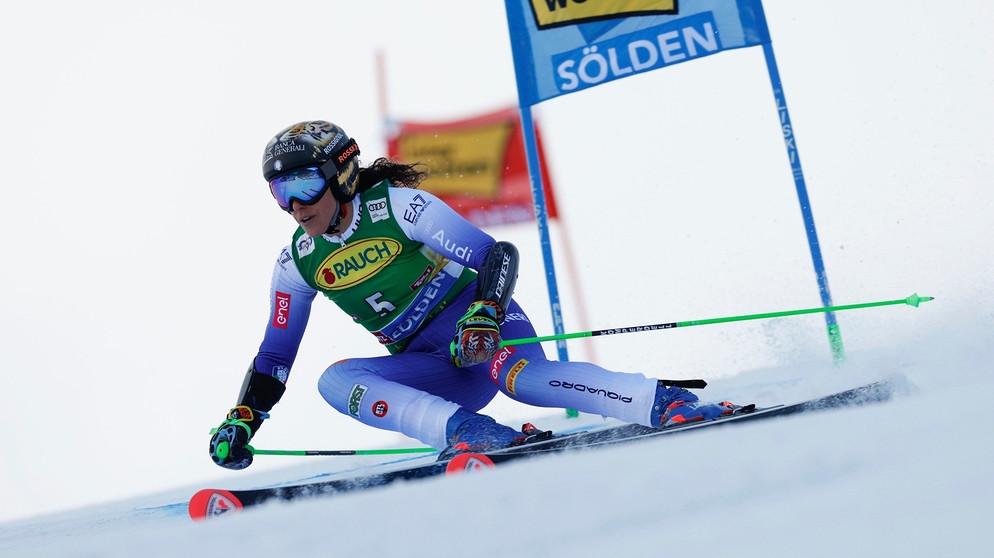 Ski alpin Weltcup in Sölden: Federica Brignone | Bildquelle: dpa-Bildfunk/Alessandro Trovati