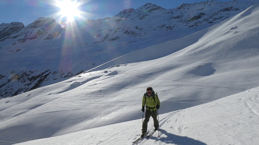 Skitouren rund um Hinterrehein in der Schweiz | Bildquelle: BR/Georg Bayerle