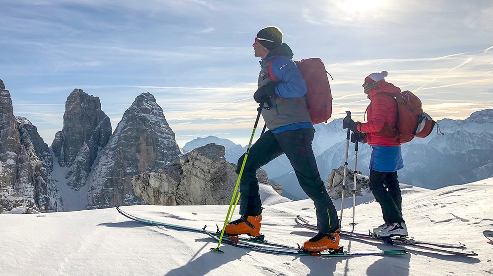 Skitouren rund um Zoldo | Bildquelle: BR/Michel Düchs