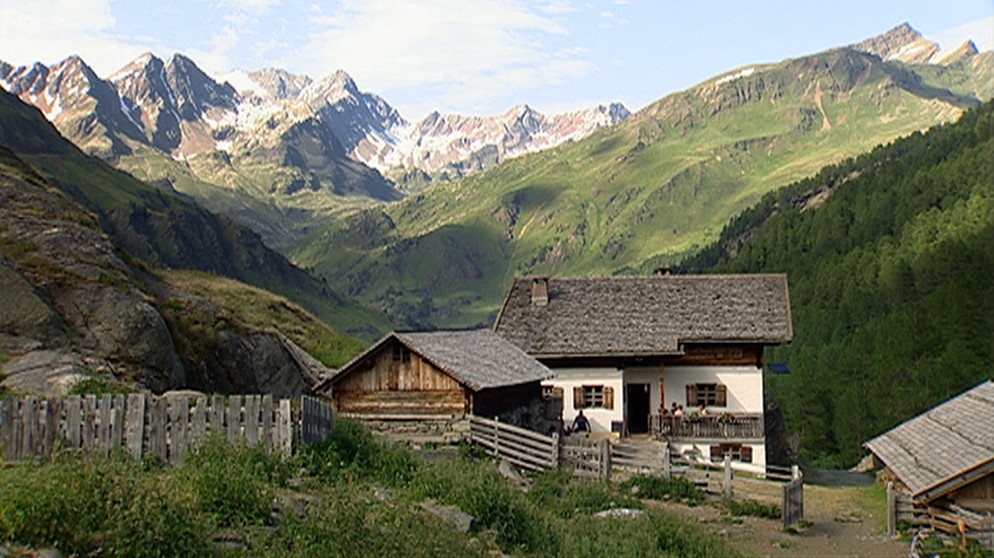 Die Seeberalm im Passeiertal, unterm Timmelsjoch. | Bildquelle: BR