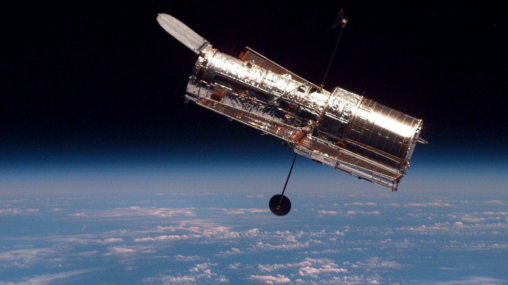 Das Hubble-Weltraumteleskop. | Bildquelle: NASA/ESA