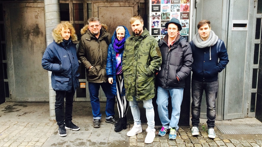 Cosby vor dem legendären Londoner Club "Water Rats" | Bildquelle: BR