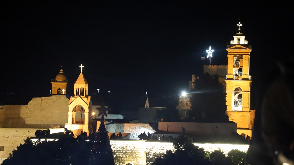Stille Nacht in Bethlehem | Bildquelle: picture-alliance/dpa