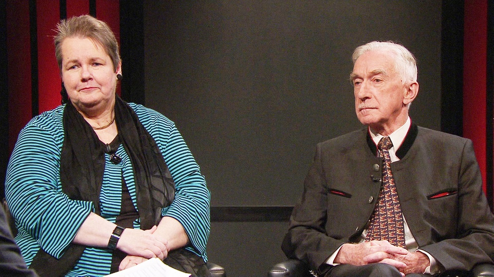 Sylvia Schoske und Dietrich Wildung  | Bildquelle: BR