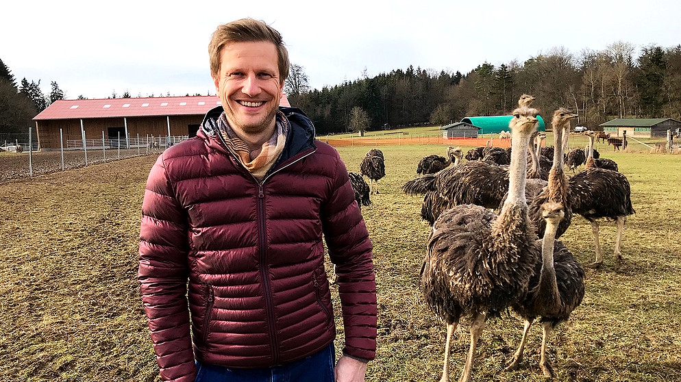 Unser Land Moderator Florian Kienast | Bildquelle: BR