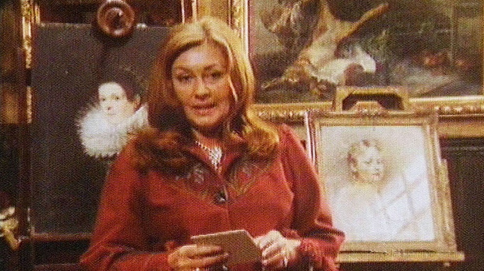 Elfie Pertramer in ihrem Film, Meine Ahnen waren Maler von 1975 | Bildquelle: BR