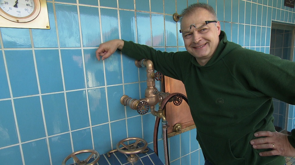 Peter Griess, Inhaber der Brauerei Griess nahe Bamberg | Bildquelle: BR/Herbert Lehner