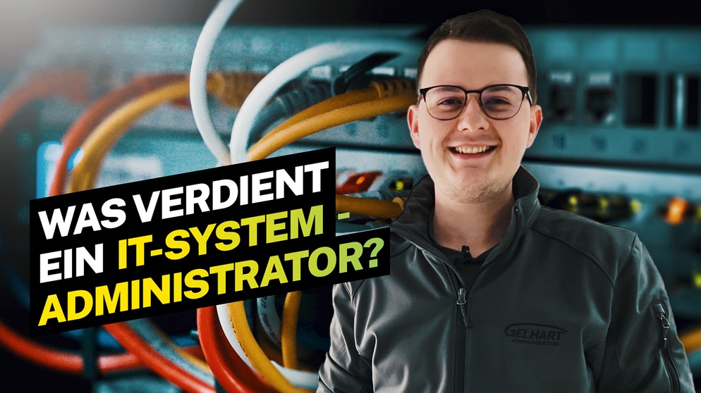 IT-Systemadministrator Patrick vor einer Anlage  | Bildquelle: BR