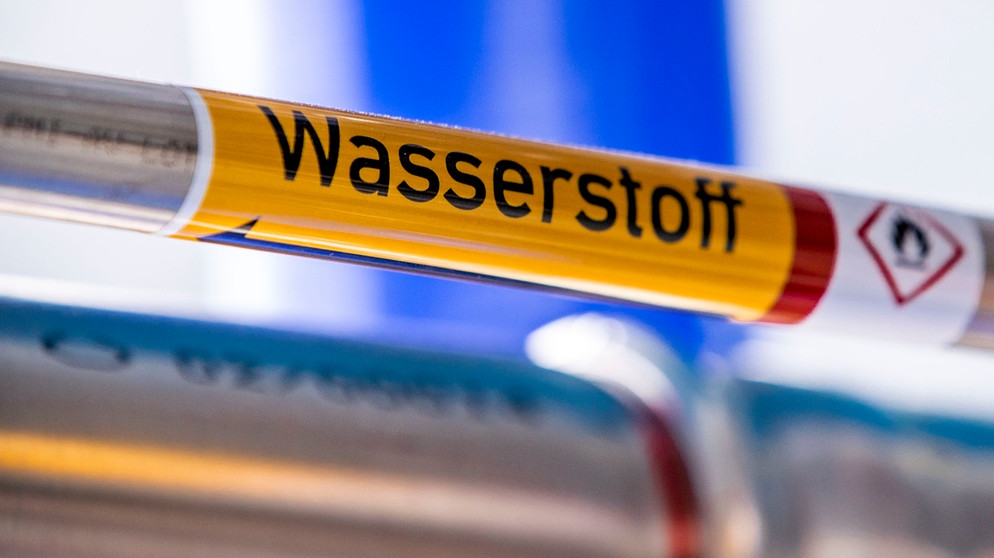 Wasserstoff-Kennzeichnung | Bildquelle: dpa-Bildfunk/Jens Büttner