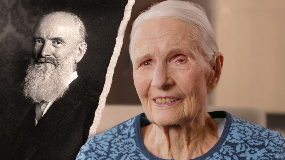 Eva Madelung und ihr Vater Robert Bosch | Bildquelle: BR