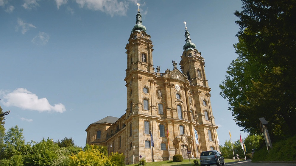Die Basilika von Vierzehnheiligen im Landkreis Lichtenfels in Oberfranken. | Bildquelle: BR/Jürgen Katzur