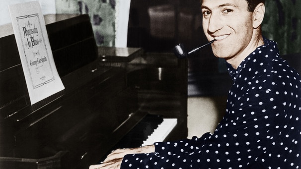 George Gershwin am Flügel 1936 | Bild: © picture-alliance / akg-images