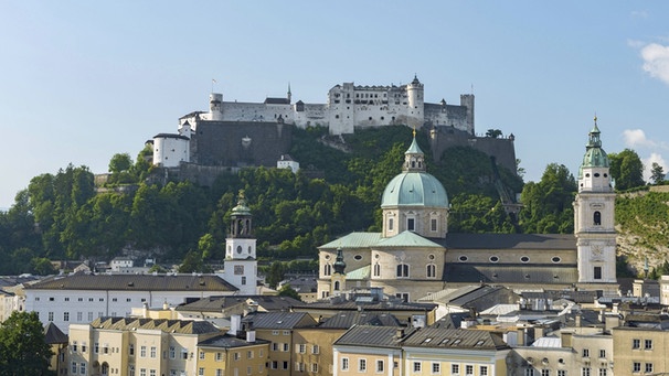 Burgansicht der Stadt Salzburg | Bild: imago/imagebroker