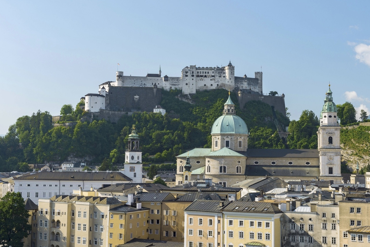 Burgansicht der Stadt Salzburg | Picture: imago/imagebroker