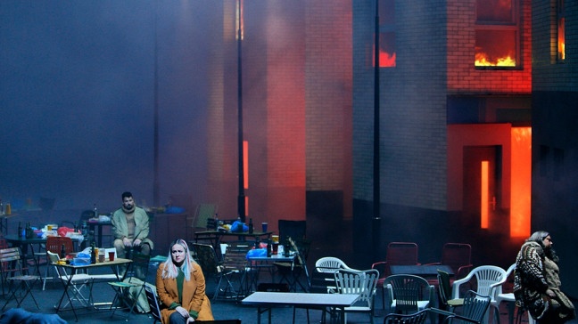 Szene aus "Der fliegende Holländer", Bayreuther Festspiele 2022 | Bildquelle: Enrico Nawrath