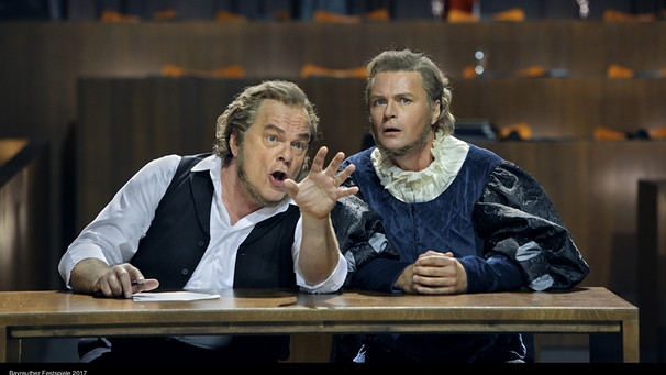 Szenenbilder Wagners "Die Meistsersinger von Nürnberg", Inszenierung Bayreuther Festspiele 2017 | Bild: © Bayreuther Festspiele/Enrico Nawrath