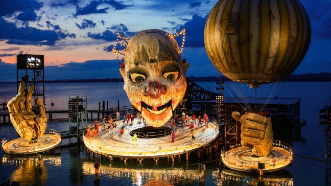Rigoletto auf der Seebühne Bregenz 2019 | Bildquelle: picture-alliance/dpa