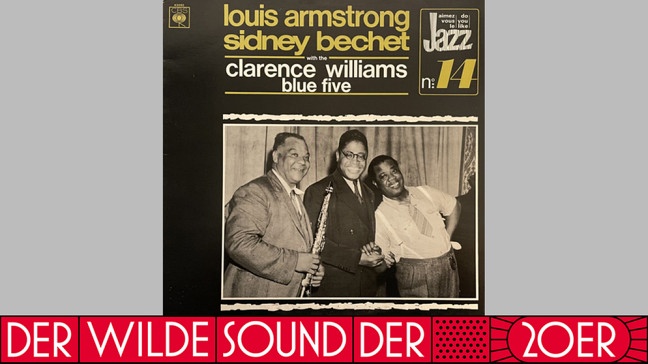 v.l.n.r. Sidney Bechet, Clarence Williams und Louis Armstrong | Bildquelle: CBS