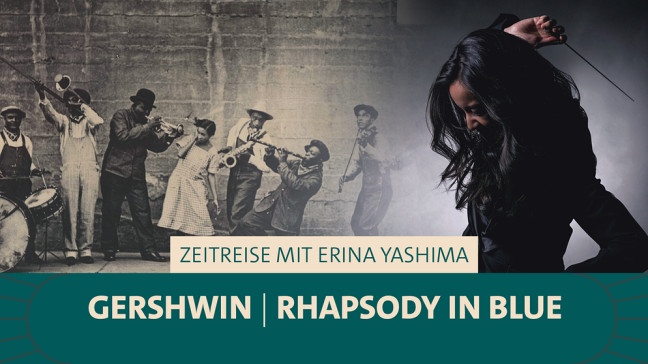 Die Dirigentin Erina Yashima erklärt Gershwins "Rhapsody in Blue mit Erina Yashima" | Bildquelle: © Todd Rosenberg / dpa
