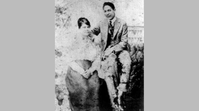 Jelly Roll Morton und Anita Gonzales im Buch "Dead Man Blues" von Phil Pastras | Bildquelle: Phil Pastras