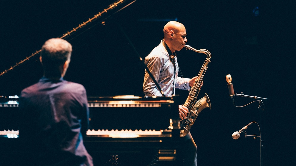 Unerreichbar: Musikalisch und für Interviews. Die Jazzstars Brad Mehldau und Joshua Redman | Bildquelle: Camille Blake