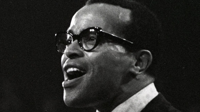 Jon Hendricks zusammen mit Annie Ross und George Fame | Bildquelle: Bayerisches Jazzinstitut/Ludwig Binder
