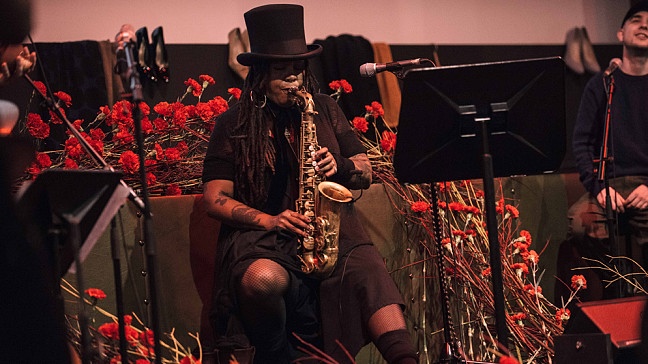 Matana Roberts beim Jazzfest Berlin 2016 | Bildquelle: Camille Blake